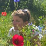 Frédérique, côté jardins
